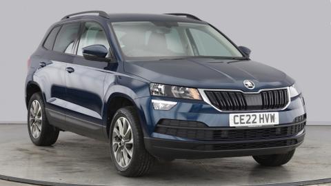 Used 2022 Skoda Karoq SUV 1.0 TSI (110ps) SE Drive at Mon Motors
