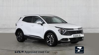 Used 2025 Kia Sportage 1.6 T-GDi 48V 3 Fusion White at Kia Motors UK