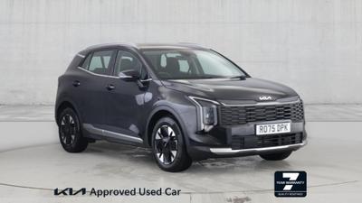 Used 2025 Kia Sportage 1.6 T-GDi HEV PURE Phantom Black at Kia Motors UK
