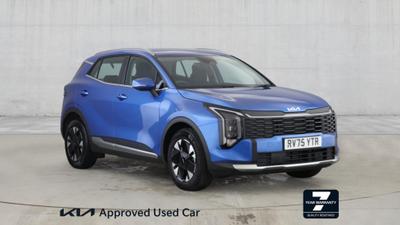 Used 2025 Kia Sportage 1.6 T-GDi HEV PURE Blue Flame at Kia Motors UK