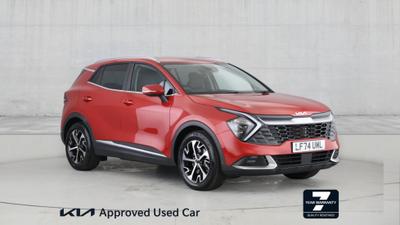 Used 2024 Kia Sportage 1.6 T-GDi 48V 3 Infra Red at Kia Motors UK