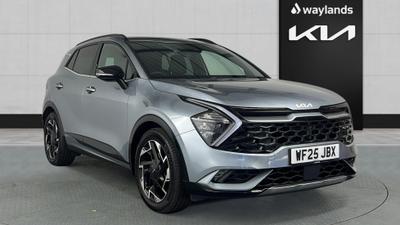 Used 2025 Kia Sportage 1.6 T-GDi 48V GT-LINE Lunar Silver at Kia Motors UK