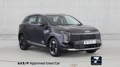 Used 2025 Kia Sportage 1.6 T-GDi HEV PURE Phantom Black at Kia Motors UK