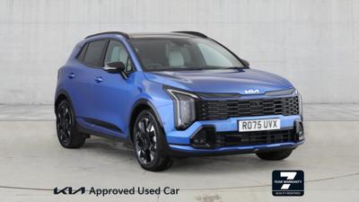 Used 2025 Kia Sportage 1.6 T-GDi HEV GT-LINE S Blue Flame at Kia Motors UK