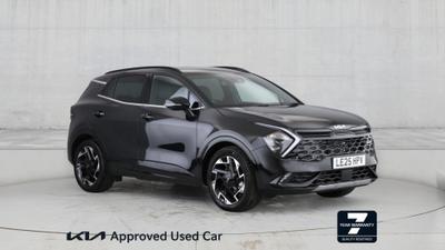 Used 2025 Kia Sportage 1.6 T-GDi 48V GT-LINE Phantom Black at Kia Motors UK