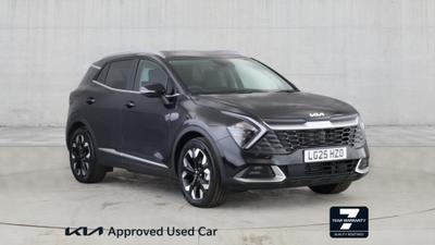 Used 2025 Kia Sportage 1.6 T-GDi PHEV 3 Phantom Black at Kia Motors UK