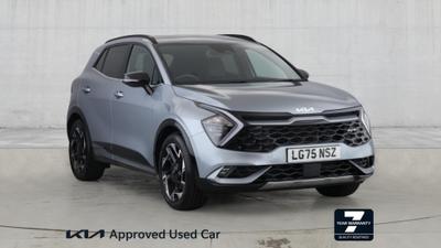 Used 2025 Kia Sportage 1.6 T-GDi 48V GT-LINE Lunar Silver at Kia Motors UK