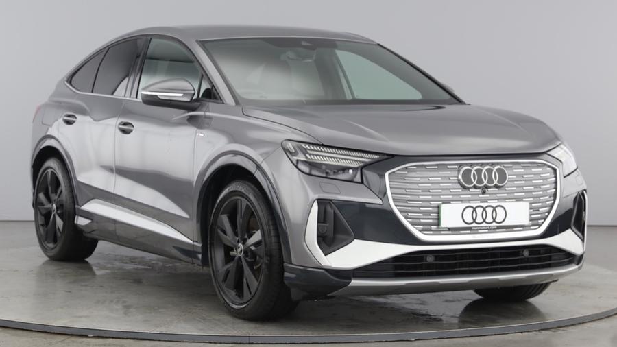 Used 2021 Audi Q4 ETron Sportback S line 35 etron 12500 kW £38,500