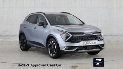 Used 2025 Kia Sportage 1.6 T-GDi 48V GT-LINE Lunar Silver at Kia Motors UK