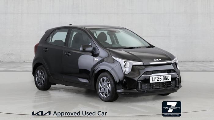 Used 2025 Kia Picanto 1.0 MT 2 Midnight Black at Hawkins Motor Group