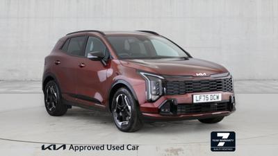 Used 2026 Kia Sportage 1.6 T-GDi DCT GT-LINE Magma Red at Kia Motors UK