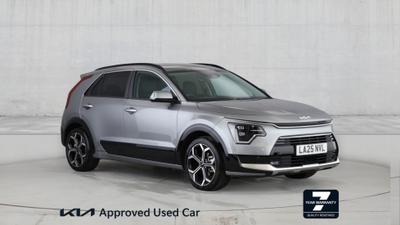 Used 2025 Kia Niro 1.6 GDi HEV 4 Steel Grey at Kia Motors UK