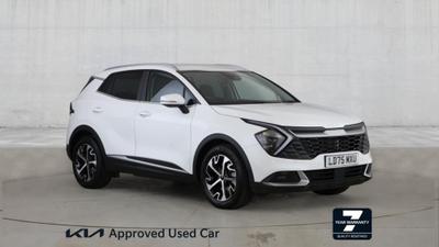 Used 2025 Kia Sportage 1.6 T-GDi 48V 3 Fusion White at Kia Motors UK