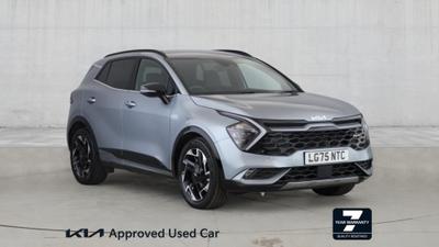Used 2025 Kia Sportage 1.6 T-GDi 48V GT-LINE Lunar Silver at Kia Motors UK