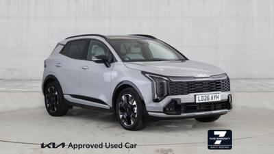Used 2026 Kia Sportage 1.6 T-GDi HEV GT-LINE S Wolf Grey at Kia Motors UK