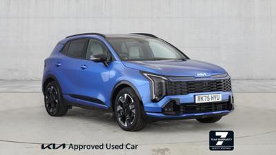 Used 2026 Kia Sportage 1.6 T-GDi HEV GT-LINE S Blue Flame at Kia Motors UK
