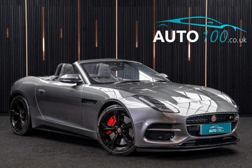 Used 2018 Jaguar F-Type 5.0 V8 R Auto AWD Euro 6 (s/s) 2dr Grey at Auto100