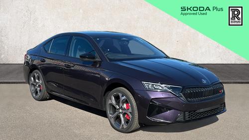 Used ~ Skoda Octavia Octavia Hatch vRS 2.0 TSI 265 PS DSG Space Violet Metallic at Richmond Motor Group
