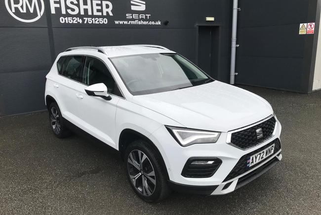 Used 2022 SEAT Ateca 1.5 TSI EVO SE Technology Euro 6 (s/s) 5dr White at RM Fisher