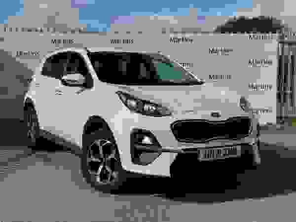 Used 2021 Kia Sportage 1.6 CRDi MHEV 2 SUV 5dr Diesel Hybrid DCT Euro 6 (s/s) (134 bhp) White at Martins Group