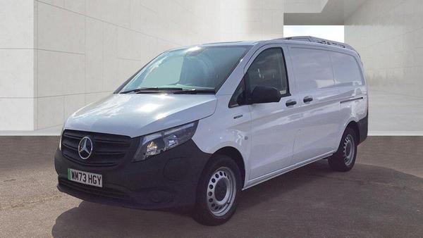 Used 2023 Mercedes-Benz eVito 116 e 66kWh Progressive Auto FWD L2 6dr (LWB) White at MBNI Truck & Van