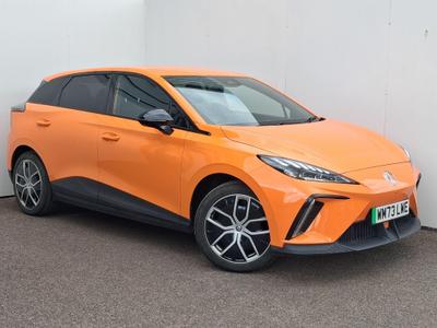 Used 2023 MG MG4 64kWh Trophy Long Range Auto 5dr Orange at Islington Motor Group