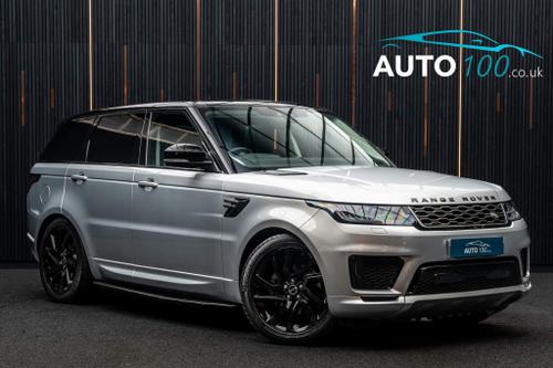 Used 2019 Land Rover Range Rover Sport 3.0 SD V6 HSE Dynamic Auto 4WD Euro 6 (s/s) 5dr Silver at Auto100