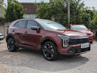 Used 2026 Kia Sportage 1.6 T-GDi HEV GT-LINE Magma Red at Kia Motors UK