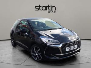 Used 2018 DS AUTOMOBILES DS 3 1.2 PureTech Black Lezard Euro 6 (s/s) 3dr at Startin Group
