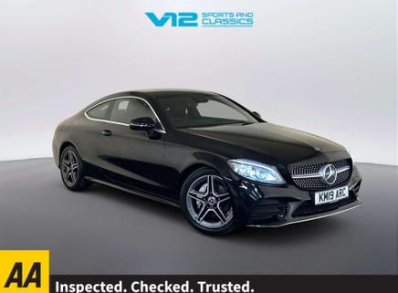 2019 MERCEDES C CLASS 2.0 C220D AMG LINE PREMIUM COUPE 2DR DIESEL G TRONIC EURO 6... photo