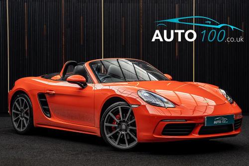 Used 2016 Porsche 718 Boxster 2.5T S PDK Euro 6 (s/s) 2dr Orange at Auto100