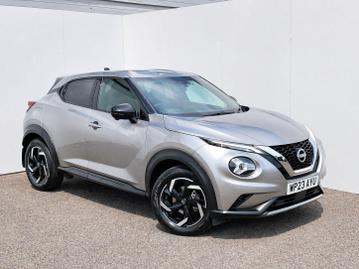 Used 2023 Nissan Juke 1.0 DIG-T N-Connecta DCT Auto Euro 6 (s/s) 5dr Silver at Islington Motor Group