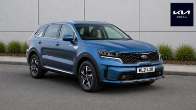 Used 2021 Kia Sorento 1.6 T-GDi HEV 2 Mineral Blue at Kia Motors UK