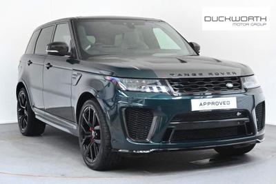 Used 2021 LAND ROVER RANGE ROVER SPORT P575 SVR Carbon Edition at Duckworth Motor Group