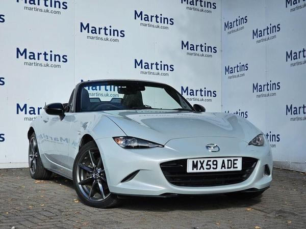 Used 2019 Mazda MX-5 2.0 SKYACTIV-G Sport Nav+ Euro 6 (s/s) 2dr Silver at Martins Group