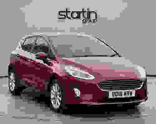 Ford Fiesta 1.0T EcoBoost Titanium Euro 6 (s/s) 5dr Red at Startin Group