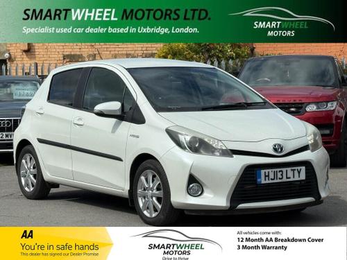 2013 TOYOTA YARIS 1.5 VVT H T4 CVT EURO 5 5DR PETROL HYBRID 36,000 MILES... photo