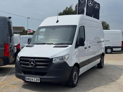 Used 2024 Mercedes-Benz Sprinter 2.0 315 CDI Progressive Panel Van 5dr Diesel Manual FWD L2 H2 Euro 6 (s/s) (150 ps) at MBNI