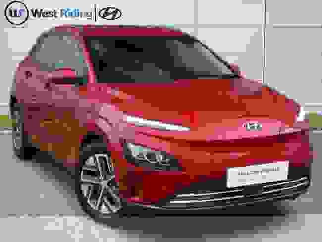 Used 2023 Hyundai KONA 64kWh Premium Auto 5dr (10.5kW Charger) Red at West Riding
