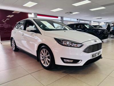 Used 2017 Ford Focus 1.0T EcoBoost Titanium Hatchback 5dr Petrol Manual Euro 6 (s/s) (100 ps) at Focus Motor Store