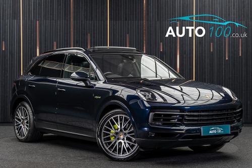 Used 2021 Porsche Cayenne 3.0 V6 E-Hybrid 17.9kWh TiptronicS 4WD Euro 6 (s/s) 5dr (3.6kW Charger) Blue at Auto100