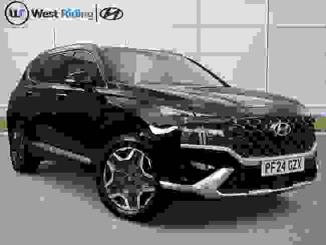 Used 2024 Hyundai Santa Fe 1.6 h T-GDi Ultimate Auto Euro 6 (s/s) 5dr Abyss Black at West Riding