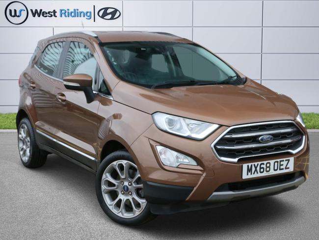 Used 2018 Ford EcoSport 1.0T EcoBoost Titanium Auto Euro 6 (s/s) 5dr at West Riding