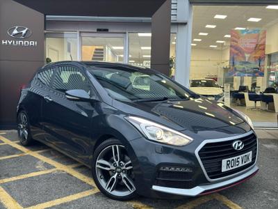 Used ~ Hyundai i30 1.6 T-GDi Turbo Hatchback 3dr Petrol Manual Euro 6 (186 ps) at West Riding