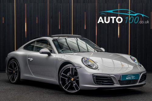 Used 2017 Porsche 911 3.0T 991 Carrera PDK Euro 6 (s/s) 2dr Silver at Auto100