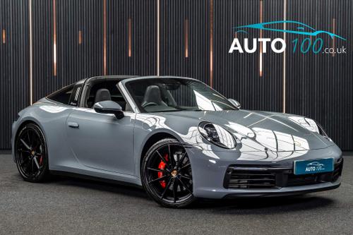 Used 2023 Porsche 911 3.0T 992 4S Targa PDK 4WD Euro 6 (s/s) 2dr Grey at Auto100