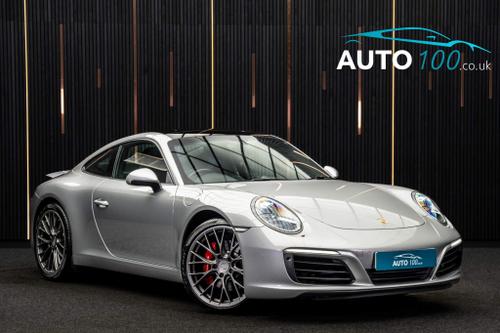 Used 2016 Porsche 911 3.0T 991 Carrera S PDK Euro 6 (s/s) 2dr Silver at Auto100