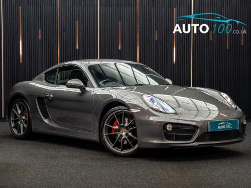 Used 2014 Porsche Cayman 3.4 981 S PDK Euro 6 (s/s) 2dr Grey at Auto100