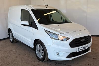 Used 2023 Ford TRANSIT CONNECT 1.5 240 EcoBlue Limited Panel Van 5dr Diesel Manual L1 Euro 6 (s/s) (100 ps) ICE WHITE at Dack Vans