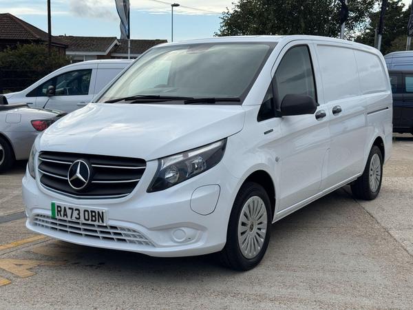 Used 2024 Mercedes-Benz eVito 116 e 66kWh Progressive Auto FWD L2 6dr (LWB) White at MBNI Truck & Van